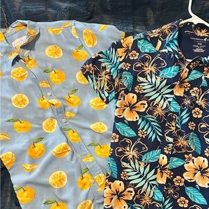Bundle of Youth Hawaiin and Tropical Shirts